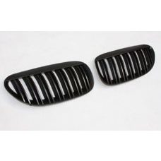 Grill Schwarz Matt Doppelspeichen Nieren BMW 6er E63 E64 M6 645i 630i 635d 650i