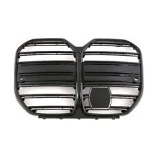 Grill M4 Style Schwarz Matt ACC Kamera Nieren BMW 4er G26 Gran Coupe 430i 420i M440i