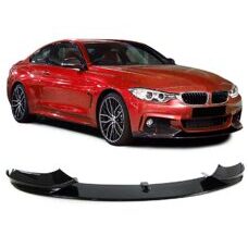 Frontspoiler P-Type Schwarz Glanz Performance BMW 4er F32 F33 F36 Frontlippe 435i 440i