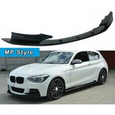 Frontspoiler P-Typ Schwarz Glanz Performance BMW 1er F20 F21 M-Paket Frontlippe 135i