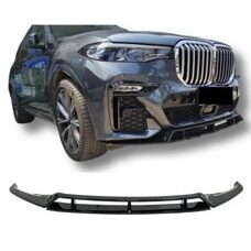 Frontspoiler Schwarz Glanz BMW X7 G07 M-Paket Frontlippe