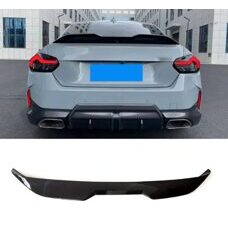 Heckspoiler P-Typ Schwarz Glanz BMW 2er G42 Coupe M235i M240i G87 M2 Performance Hecklippe