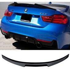 Heckspoiler V Typ Schwarz Glanz BMW 4er Coupe F32 435i 440i 420i 425i Hecklippe