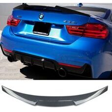 Heckspoiler V Typ Carbon Look BMW 4er Coupe F32 435i 440i 420i 425i Hecklippe