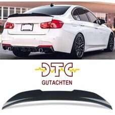 Hecklippe PSM Type inkl CH-Gutachten Schwarz Glanz BMW F30 F80 M3 335i Heckspoiler