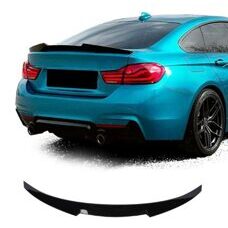 Heckspoiler M4 Typ Schwarz Glanz BMW 4er F36 Gran Coupe 435i 440i 420d Hecklippe