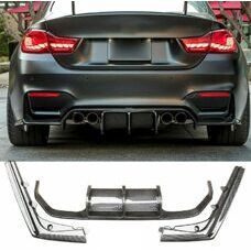 Diffusor VRS-Type Carbon Look BMW M4 F82 F83 M3 F80 Heckdiffuser