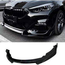 Frontspoiler P-Typ Schwarz Glanz Performance BMW 2er F44 Gran Coupe M-Paket Frontlippe