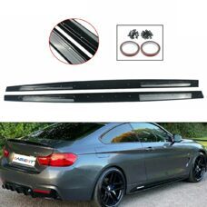 Schweller P-Type Schwarz Glanz BMW 4er F32 F33 F36 435i 440i 425i Seitenschweller