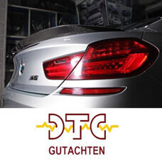 Heckspoiler Carbon D-Type mit DTC CH-Gutachten BMW 6er F13 F06 M6 650i 640i 640d Hecklippe