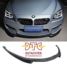 Frontlippe V-Type Carbon MIT DTC GUTACHTEN FUSSGÄNGERSCHUTZ BMW M6 F12 F13 F06