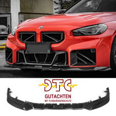 Frontspoiler B-Typ Carbon BMW M2 G87 Frontlippe + DTC CH-Gutachten Fussgängerschutz