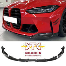 Frontspoiler P-Typ Echt Carbon Performance BMW M4 G82 G83 M3 G80 G81 Frontlippe + DTC CH-Gutachten