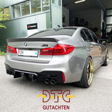 Heckspoiler C-Typ Carbon CH-Gutachten BMW M5 F90 5er G30 Hecklippe Kohlefaser Tuning