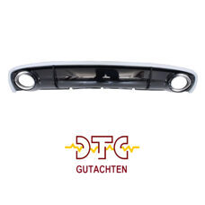 Diffusor RS4 Look mit DTC CH-Gutachten inkl Endrohre Auspuffblenden Audi A4 B8 8K