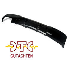 Diffusor P-Typ Schwarz Glanz mit DTC CH-Gutachten Performance BMW E90 E91 325i 320i