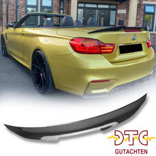 Hecklippe PSM Type Carbon Look BMW 4er F33 F83 Cabrio 435i 420d Heckspoiler + DTC-Gutachten