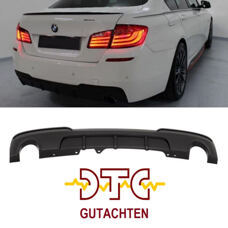 Diffusor 2-Rohr Performance ABS BMW 5er F10 F11 Heckdiffusor + DTC Gutachten