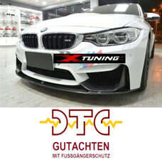 Flaps + Frontlippe MIT DTC GUTACHTEN FUSSGÄNGERSCHUTZ Carbon Performance Type BMW F80 M3 M4 F82 F83