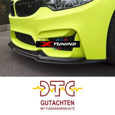 Frontlippe VRS-Typ BMW F82 F83 M4 F80 M3 Frontlippe mit DTC Gutachten inkl. Fussgängerschutz