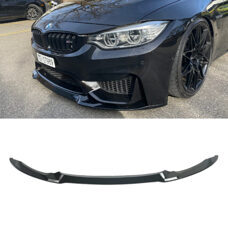 Frontlippe CS Type Schwarz Glanz BMW M4 F82 F83 F80 M3 Frontspoiler