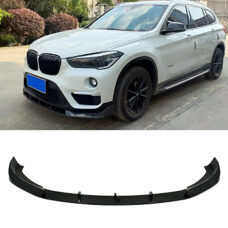 Frontspoiler P-Typ Schwarz Glanz BMW X1 F48 Frontlippe Performance Tuning