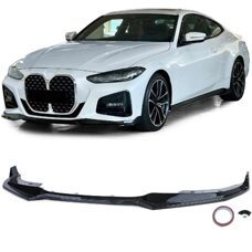 Frontspoiler C-Typ Schwarz Glanz BMW 4er G22 G23 M-Paket 430i 420d M440i Frontlippe