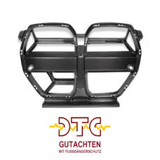 Grill Nieren CSL mit ACC Carbon Fiber BMW M4 G82 G83 M3 G80 G81 + DTC Gutachten Fussgängerschutz