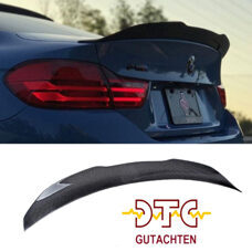 Hecklippe PM-Type Carbon BMW M4 F82 Coupe Heckspoiler Gross + DTC CH-Gutachten