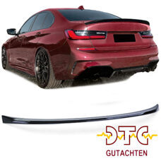 Heckspoiler D-Typ Lackiert Schwarz Glanz BMW 3er G20 Limousine M340i 320i M3 G80 + DTC Gutachten