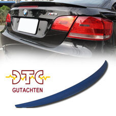 Heckspoiler P-Typ mit DTC CH-Gutachten Schwarz Glanz BMW E93 3er Cabrio