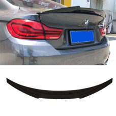 Heckspoiler V-Type Schwarz Glanz Performance BMW M4 F82 Coupe Hecklippe