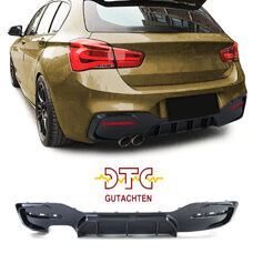 Diffusor P-Typ Schwarz Glanz BMW F20 F21 LCI Facelift 120i 125i 120d 125d + CH-Gutachten