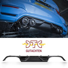 Diffusor AK-Type mit DTC CH Gutachten Carbon Matt BMW F80 M3 M4 F82 F83