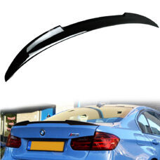 Hecklippe M4-Type Lackiert Schwarz Glanz BMW F30 F80 M3 Heckspoiler