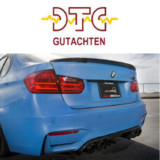 Hecklippe P-Type MIT DTC CH-Gutachten Carbon Performance BMW M3 F80 F30 Heckspoiler