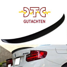 Hecklippe P-Type MIT DTC CH-Gutachten Schwarz Glanz BMW F22 Coupe F87 M2 Spoiler