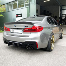 Heckspoiler C-Typ Carbon BMW M5 F90 5er G30 Hecklippe Kohlefaser Tuning