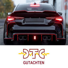 Heckspoiler MH Style Carbon 3-Teilig BMW M4 G82 4er G22 440i 430i Coupe Hecklippe + DTC CH-Gutachten