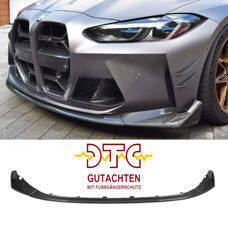 Frontspoiler CSL Echt Carbon BMW M4 G82 G83 M3 G80 G81 Frontlippe + DTC Fussgängerschutz CH-Gutachten