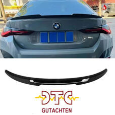 Heckspoiler M4-Typ 4er BMW G26 Gran Coupe Schwarz Glanz Lippe + DTC CH-Gutachten