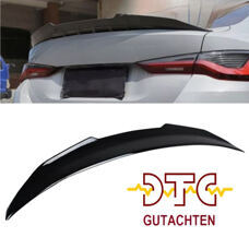 Heckspoiler PSM-Typ 4er BMW G26 Gran Coupe M440i Schwarz Glanz Lippe + DTC-Gutachten