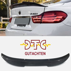 Heckspoiler PSM Typ BMW 4er F36 Gran Coupe 435i 440i Carbon Look Hecklippe + DTC-Gutachten