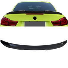 Hecklippe PSM Type Schwarz Glanz BMW 4er F33 F83 Cabrio 435i 420d Heckspoiler