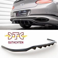 Diffusor Bentley Continental GT Mk3 Splitter Schwarz Glanz + DTC CH-Gutachten