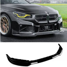 Frontspoiler C-Typ Schwarz Glanz BMW M2 G87 Frontlippe Tuning