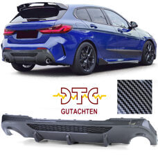 Diffusor P-Type DTC Gutachten 1+1 Carbon Optik BMW 1er F40 M-Paket Heckdiffuser