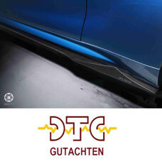 Schweller M-Type Carbon mit DTC CH-Gutachten BMW M2 F87 M2C Seitenschweller