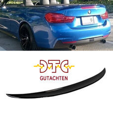 Hecklippe P-Type DTC Gutachten Schwarz Glanz BMW F83 M4 4er F33 Cabrio Performance