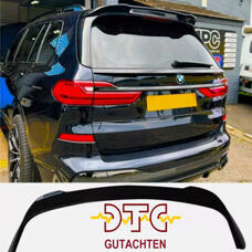 Dachspoiler A-Typ BMW X7 G07 Heckspoiler Schwarz Glanz + DTC CH-Gutachten